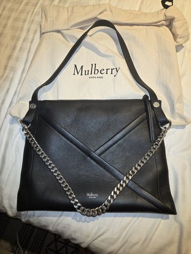 Mulberry zipped matte bag in - matte,