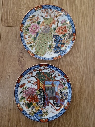 Japanese imari decor plates - decor, x