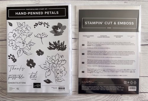Stampin hand penned - hand,