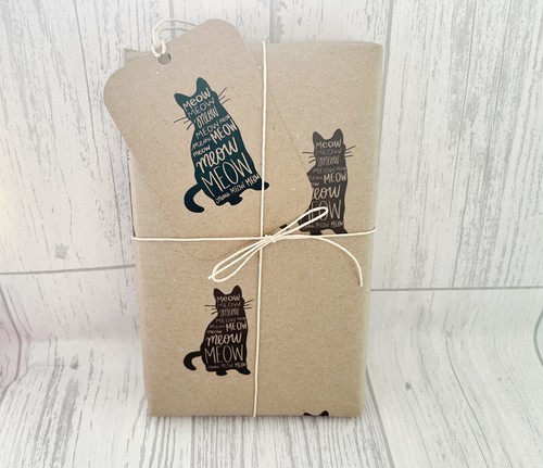 Cat gift wrap - wrap, 2