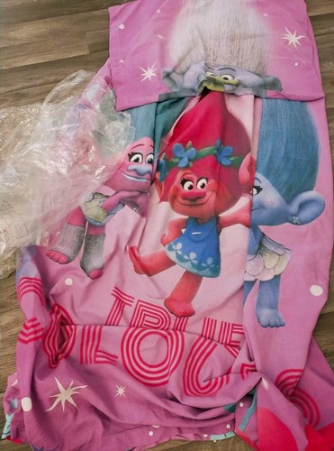 Trolls single duvet - single,