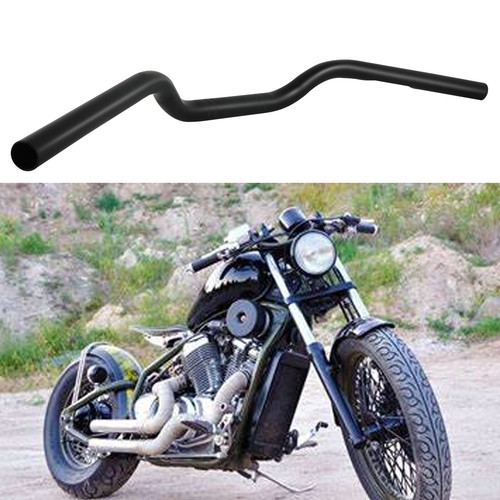 1inch black drag handlebar - black,