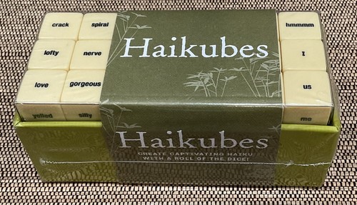 New haikubes 2010 game - 2010, poetry