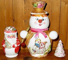 Matryoshka SNOWMAN SANTA