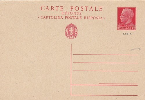 French carte postale reponse - carte,