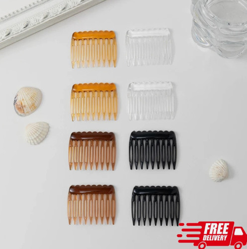 Hair combs slides pack - combs, 8