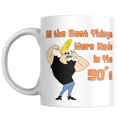 Johnny bravo mug 30th - bravo,
