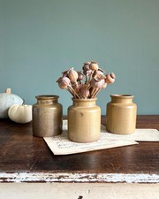 Vintage Stoneware Mustard Pot