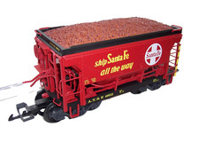 LGB G SCALE MODEL RAILWAY 'SANTA FE' ORE WAGON                   (ROLLING STOCK)