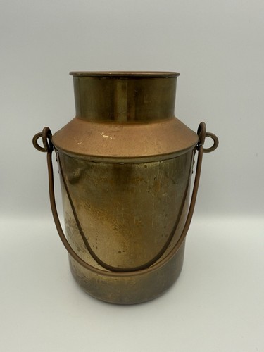 Old vintage brass metal - old,
