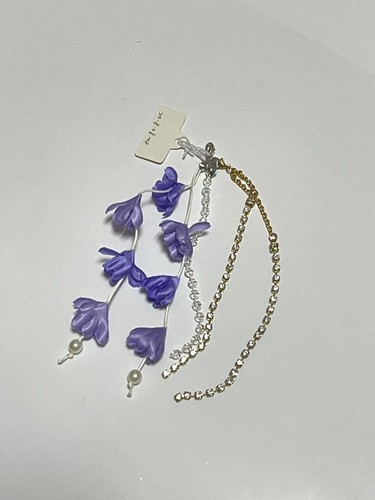 Purple flower decor - decor, for