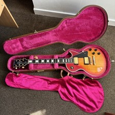 Gibson Les Paul Custom Plus 1998 – Heritage Cherry Burst – OHSC – Flame Top