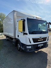 2020 MAN TGL 7.160 EURO6 ULEZ 20ft GRP BOX BODY TAIL LIFT  truck lorry