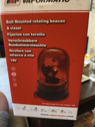 Vapormatic amber rotating - amber,
