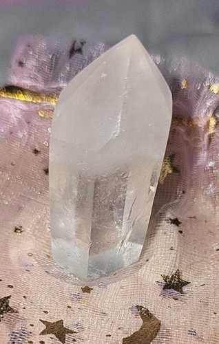 Clear quartz small tower - quartz, 22g