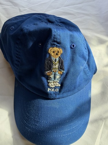 Royal blue polo bear ralph - blue,