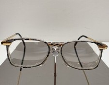 Cazal Vintage Eyeglasses Model 341 Col 707 , Grey,Gold,Transparent 52mm-16mm