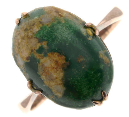 9ct rose gold - , turquoise