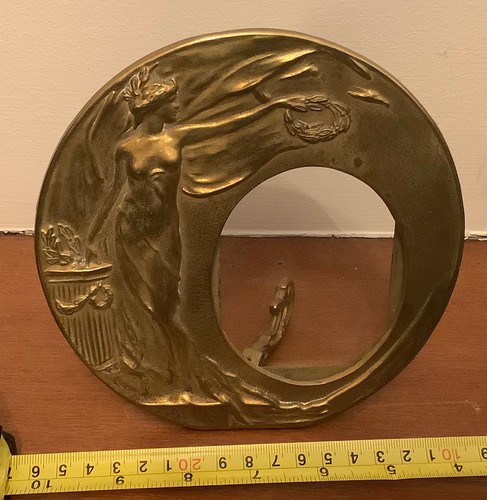 Ww1 brass photo frame shape - ww1, frame,in