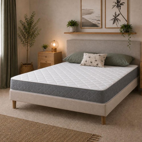 Quilted memory foam spring - quilted,