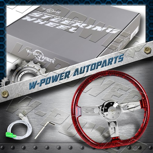 Power red transparent - 18",