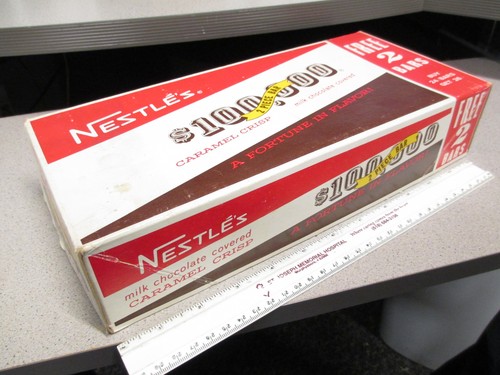 Nestles 100 000 candy bar - $100,000,