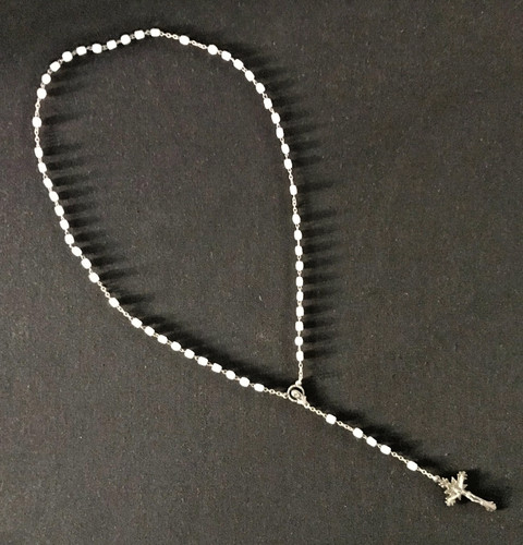 Catholic rosary necklace italy - rosary,