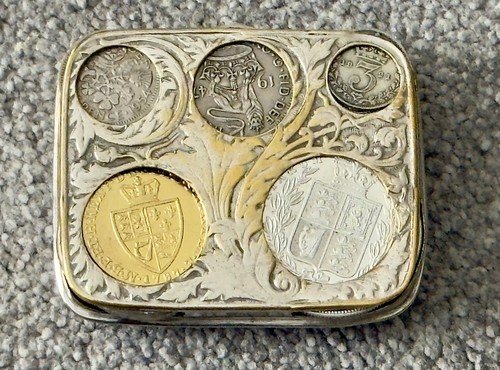 Antique victorian silver coin - antique,