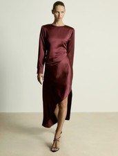 Reiss Valli Satin Asymmetric