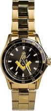 Mason Quartz Mens Watch [Gold