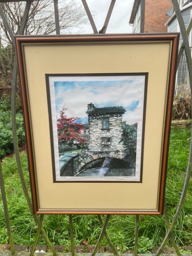 Original watercolour josie - by,