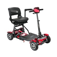 Lightweight Instant Folding Electric Mobility Scooter with Solid Wheels 34kg