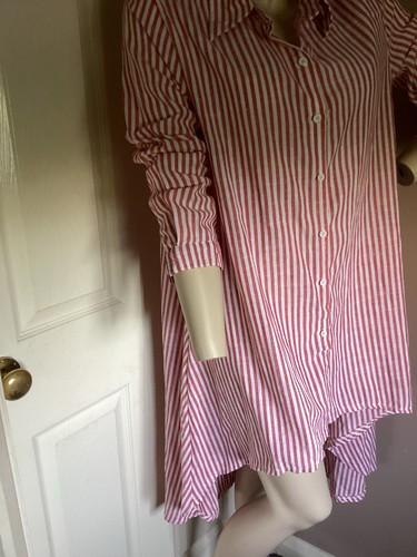 Trendy striped asymmetrical - trendy,