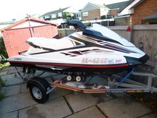 2018 YAMAHA VX DELUXE HO WAVERUNNER JETSKI,34-HOURS,ROLLER TRAILER,COVER,EXTRAS.
