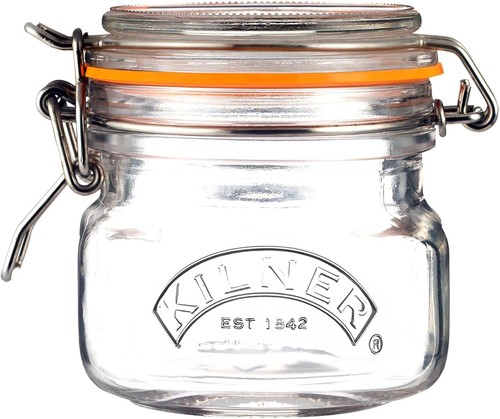 Kilner square clip top - square,