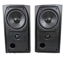Pair of Mission 731 2-way 75w Speakers in Black - New Tweeters