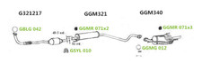 Exhaust Silencer Tail Pipe For