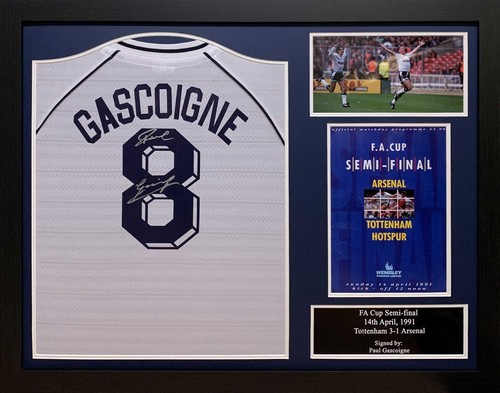Paul gascoigne spurs signed - gascoigne,