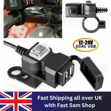 Waterproof Motorbike Motorcycle USB Charger Power Adapter Socket For Phone GPS