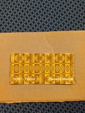 Original 1970 1/2  Ford Falcon Owners Manual - Second Printing Great Condition 