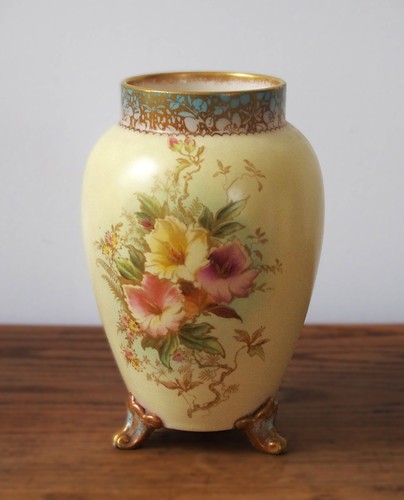 Antique carlton ware vase - antique,