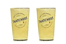 2 X Thatchers Pint Glasses