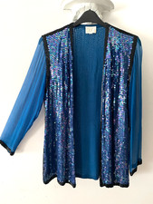 ROOTS Vintage Teal Chiffon