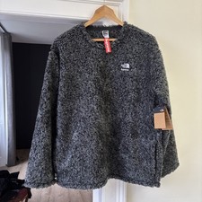 Supreme The North Face High Pile Fleece multicolour XL Crewneck brand new 2023
