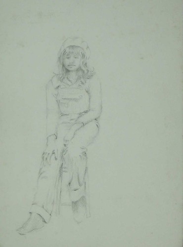 Original old vintage print - original,