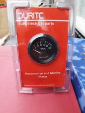 Durite 0-523-17 Oil Pressure Gauge with Sender 12 Volt - 52mm Hole Mount