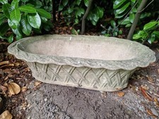 Haddonstone Plaited Trough Popular Design Planter