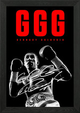 Boxing Gennady Golovkin Framed