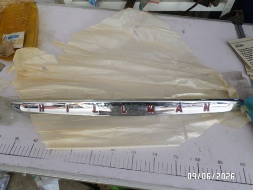 Hillman minx rear badge - rear,