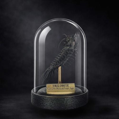 Trilobite fossil bell - -,